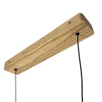Lámpara colgante madera  1,15mt. LED 17W - 3000k- RBLC0021