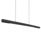 Lámpara colgante madera negra 1,20mt. 17W  3000k LED - RBLC0022