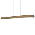 Lámpara colgante madera Walnut Americano 1,50 mt. LED 24W - RBLC0023