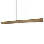 Lámpara colgante madera Walnut Americano 1,50 mt. LED 24W - RBLC0023