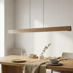 Lámpara colgante madera Walnut Americano 1,50 mt. LED 24W - RBLC0023