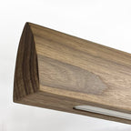 Lámpara colgante madera Walnut Americano 1,50 mt. LED 24W - RBLC0023