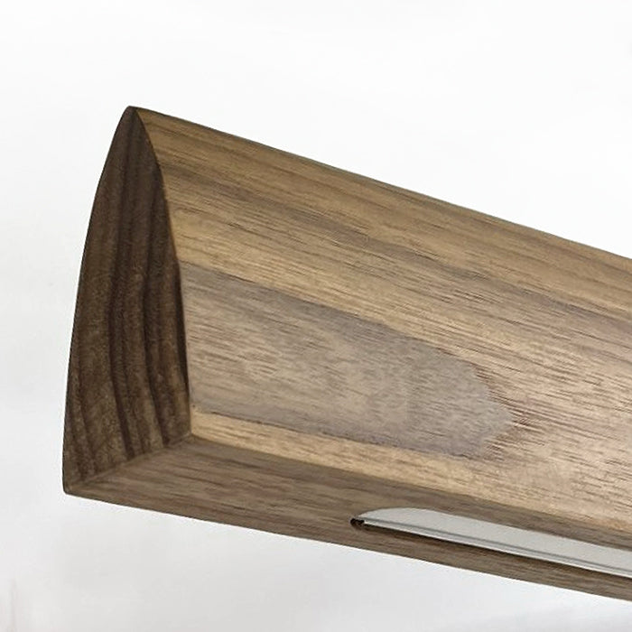 Lámpara colgante madera Walnut Americano 1,50 mt. LED 24W - RBLC0023