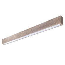 Cargar imagen en el visor de la galería, Plafón madera lenga 115cm 36W 3000k - RBPL0001
