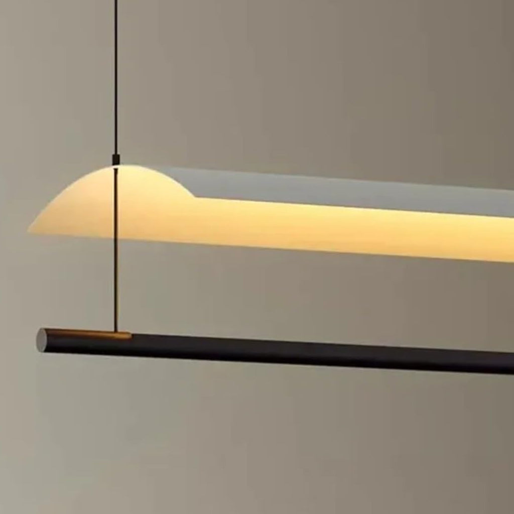 Lámpara colgante negro metal 200cm 40W LED - RILC0019