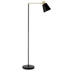 Lámpara de pie metal negro bronce Ø28x1,60 cm  E27 - RILP0034