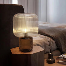 Cargar imagen en el visor de la galería, Lámpara sobremesa vidrio 27x41 cm E27 - RILS0046
