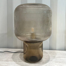 Cargar imagen en el visor de la galería, Lámpara sobremesa vidrio 27x41 cm E27 - RILS0046
