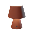 Lámpara sobremesa terracota recargable Ø19x24.5 cm  LED 3,5W - RXLS0002