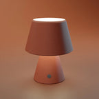 Lámpara sobremesa terracota recargable Ø19x24.5 cm  LED 3,5W - RXLS0002