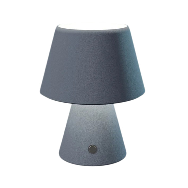 Lámpara sobremesa azul recargable 24.5x19cm  LED 3,5W - RXLS0003