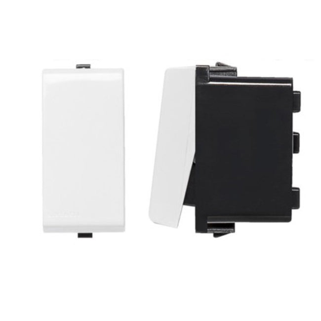 Interruptor blanco mate 16A 250V- MUIN0002
