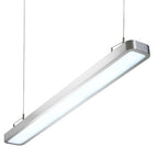 Lámpara colgante aluminio difusor policarbonato 1,20 cm 2x28W T5 - SNLC0011