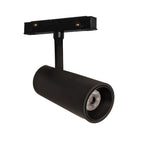 Foco para riel aluminio negro Ø3,5x14cm LED 6W - STFO0008