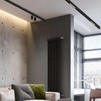 Foco para riel aluminio negro Ø4x16 cm LED 10W - STFO0009