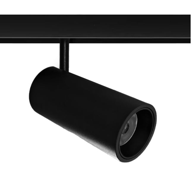 Foco para riel aluminio negro Ø5.5x17.5 cm LED 15W - STFO0010