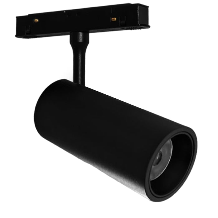 Foco para riel aluminio negro Ø5.5x17.5 cm LED 15W - STFO0010
