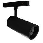 Foco para riel aluminio negro Ø5.5x17.5 cm LED 15W - STFO0010