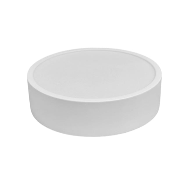 Plafón metal blanco Ø15x 4 cm  18W 3000K LED - STPL0001