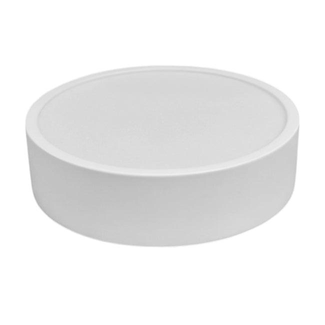Plafón metal blanco Ø17,5x 4 cm  24W 3000K LED - STPL0002