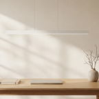 Lámpara colgante lineal blanco 90 x 6,5 cm LED 18W - ANLC0010