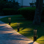Farol aluminio negro exterior 15x15 cm LED 10W - TAFA0002