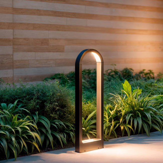Farol aluminio grafito exterior 16.2x5.7 cm LED 10W - TAFA0003