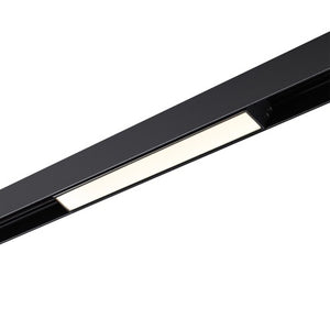 Foco metal negro para riel magnético LED 15W