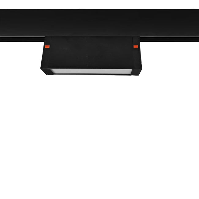 Foco metal negro para riel magnético LED 7W 220V - TDFO0003