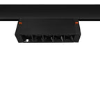 Foco metal negro para riel magnético LED 7W 220V - TDFO0006