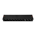 Foco metal negro para riel magnético LED 15W 220v - TDFO0007