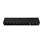 Foco metal negro para riel magnético LED 15W 220v - TDFO0007