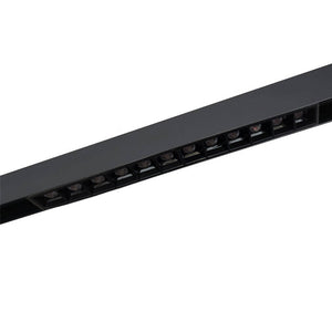 Foco metal negro para riel magnético LED 7W - TDFO0006