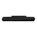 Foco metal negro para riel magnético LED 12W 48V - TDFO0009