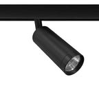 Foco metal negro para riel magnético LED 6W 48V - TDFO0013