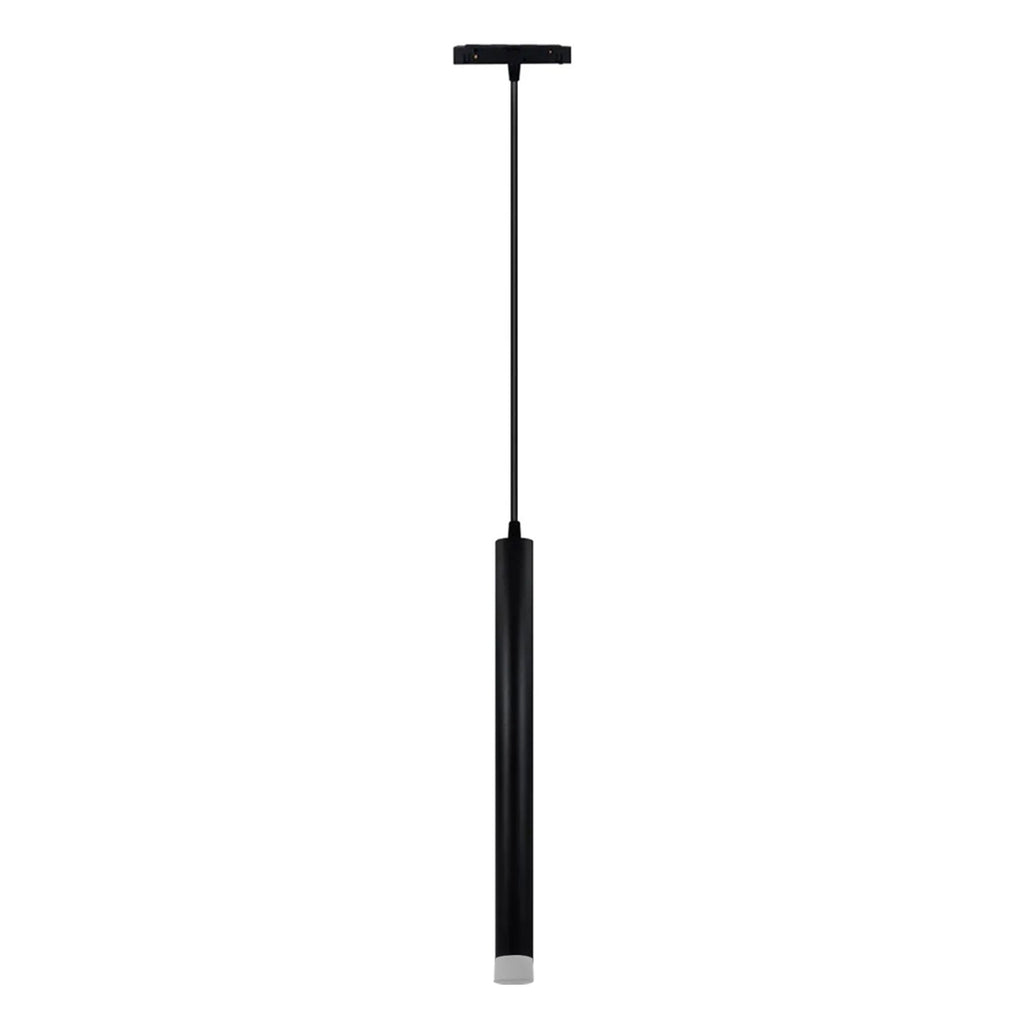 Colgante Led metal negro para riel magnético  LED 7W - TDLC0001