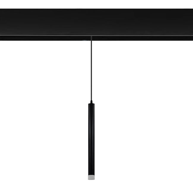 Colgante Led metal negro para riel magnético  LED 7W - TDLC0001