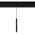 Colgante Led metal negro para riel magnético  LED 7W - TDLC0001