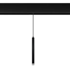 Colgante Led metal negro para riel magnético  LED 7W - TDLC0001
