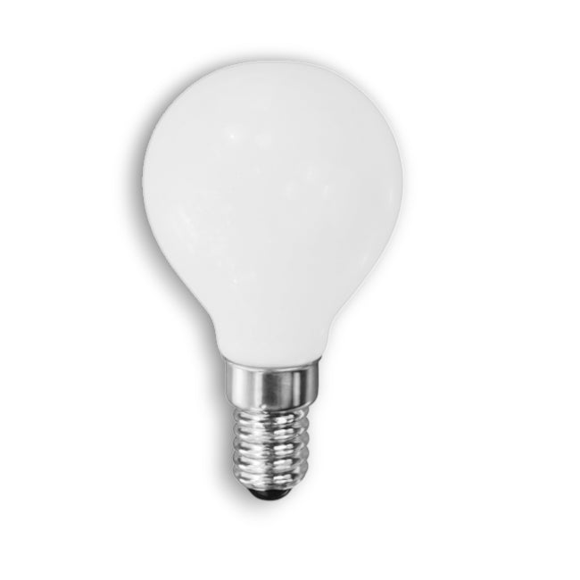 Ampolleta 4W LED mini bola luz cálida 2700k E14 - TOAM0058