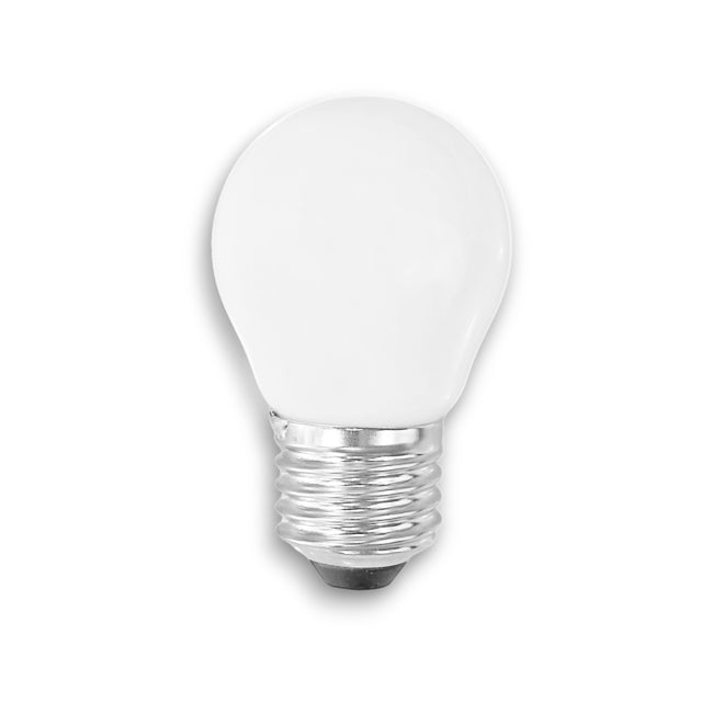 Ampolleta 4W LED mini bola luz cálida 2700 K E27 - TOAM0059