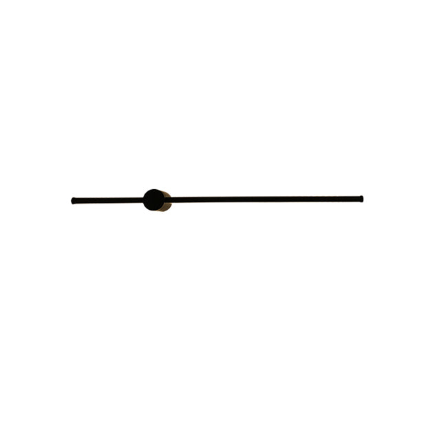 Aplique luz indirecta metal negro LED 12 W - TOAP0009