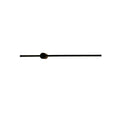 Aplique luz indirecta metal negro LED 12 W - TOAP0009