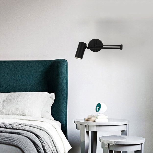 Apliqué metal negro articulado Ø11,5 cm LED 5W - TOAP0035