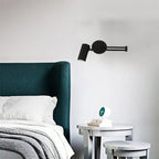 Apliqué metal negro articulado Ø11,5 cm LED 5W - TOAP0035