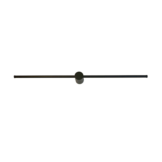 Apliqué lineal aluminio negro luz indirecta 1,00 mt. 15 W LED - TOAP0042