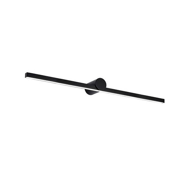 Apliqué lineal metal negro luz indirecta 60 cm LED 8W - TOAP0053