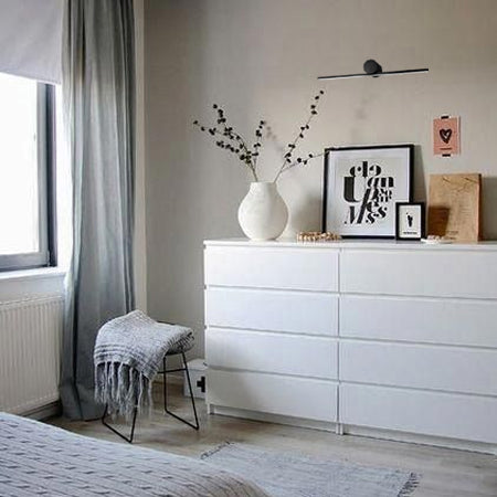 Apliqué lineal metal grafito luz indirecta 60 cm LED 8W - TOAP0049