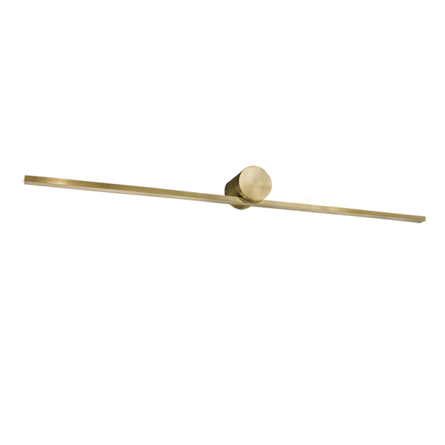 Apliqué lineal metal oro luz indirecta 80 cm LED 12W - TOAP0051