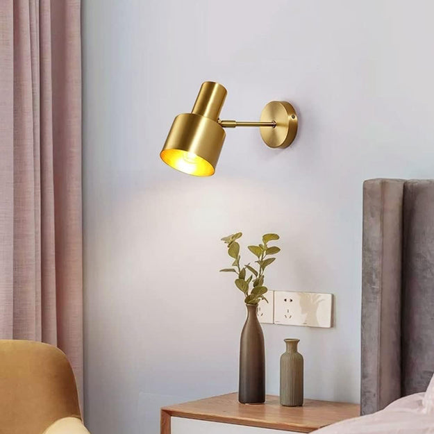 Apliqué metal bronce 12,5x20 cm E27 - TOAP0062